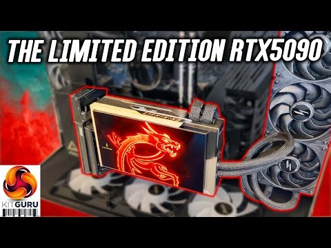 MSI RTX 5090 Limited Edition – CES 2026 Hardware Madness
