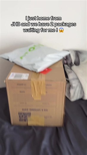 Unboxing Two Surprise Packages After Returning Home from JHB