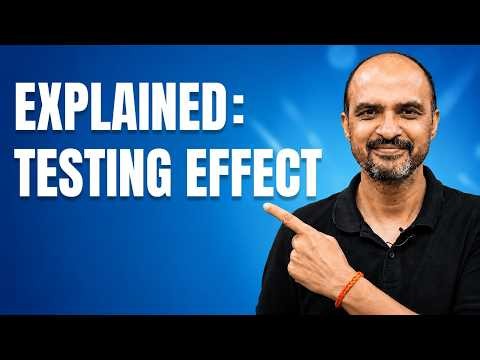 Explaining TESTING EFFECT: Critical to CRACK NEET exam!!!