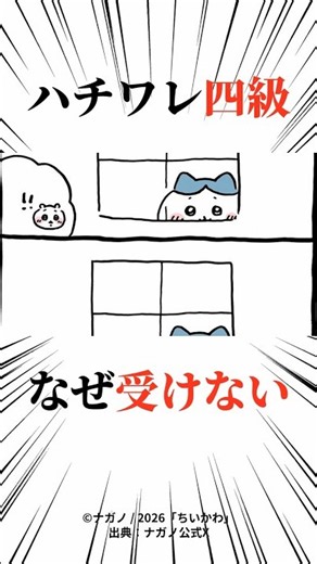 【#草むしり検定 考察】ハチワレが四級を受けない理由に気づくと泣ける、、 #shorts #ちいかわ #ハチワレ #草むしり #ちいかわ考察 #モモンガ # #映画ちいかわ #먼작귀 #ちいかわ最新