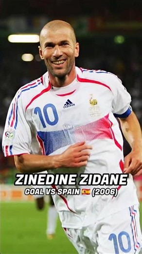 ZINEDINE ZIDANE 🇫🇷 – GOAL VS SPAIN 🇪🇸 (2006)