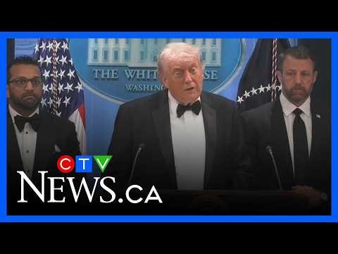 One officer shot in security incident at White House correspondents' dinner: Trump