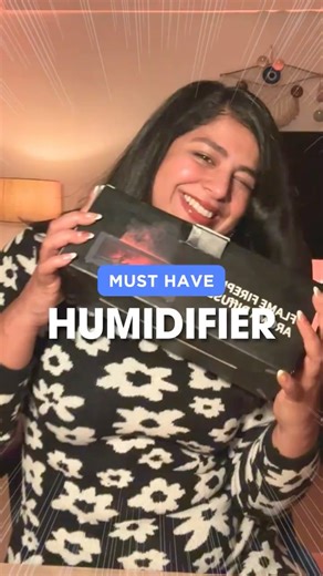 This Fireplace Humidifier Is the Coziest Winter Gadget 🔥❄️