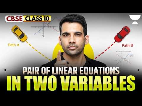 Pair of Linear Equations in Two Variables (P1) || CBSE Class 10 Maths 2027 || Mandeep Sir