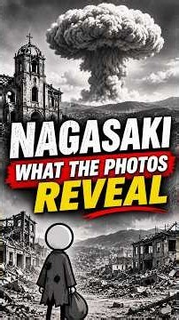 Nagasaki After the Atomic Bomb: What the Photos Reveal 😨 #Shorts