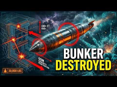 The BUNKER-BUSTER That Changed Everything: How America's $13M Weapon Works