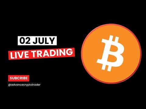 Gold And Crypto Live Trading || 02 JULY || Vivek Yadav #btc #crypto #gold