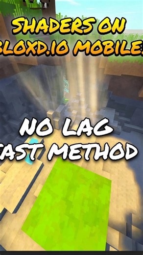 How to get Shaders in bloxd.io Mobile 😱 (NO LAG HACK).| #bloxd