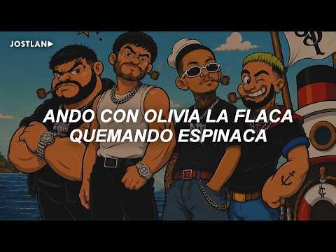 Natanael Cano, Tito Double P, Victor Mendivil, Ovi - OLIVIA LA FLAKA (Letra/Lyrics)