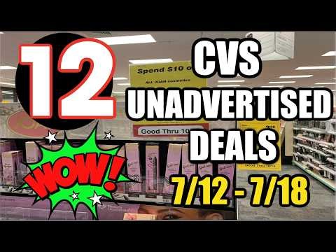 CVS UNADVERTISED DEALS THRU 7/18!
