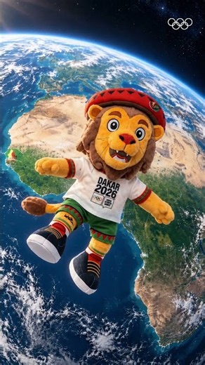 The excitement for #Dakar2026 sent our mascot into orbit. 🚀😭