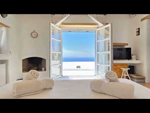 Luxury Cycladic Villa with Infinity Pool & Sea Views | Villa Alkmini Mykonos Tour