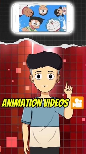 Can We Animate Like Doraemon On Mobile #shorts