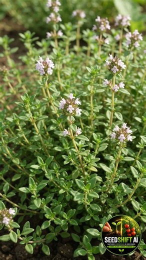 Watch Thyme Grow From Seed to Harvest! 🌱🌿 #shorts