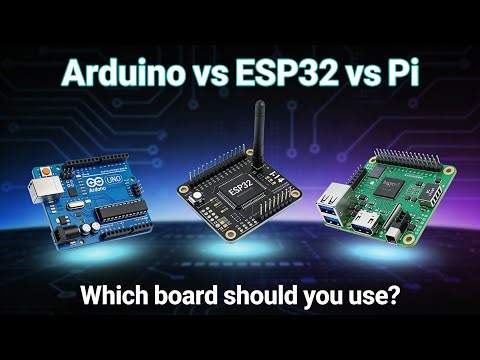 Arduino vs ESP32 vs Raspberry Pi – Which One Should You Choose?