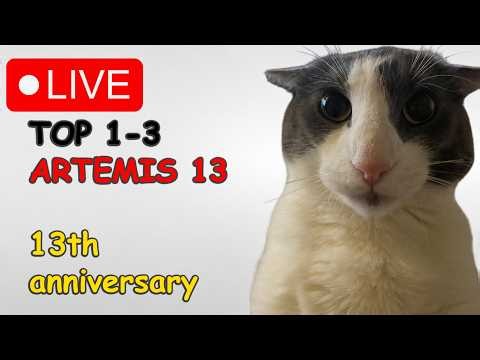 🔴TOP 1-3🔴ARTEMIS 13 66% // 42-100 // 🔴 13TH ANNIVERSARY OF GEOMETRY DASH :3!!!