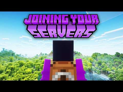 Joining YOUR Minecraft Servers LIVE · 140K Special