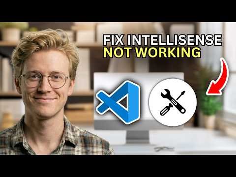 How to Fix VSCode Intellisense Not Working - Quick Fix 2026