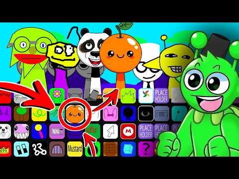 NEW OC Orange Incredibox Sprunki Pyramixed Secret Bonus characters