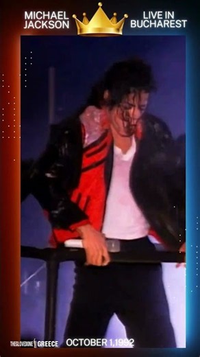 Michael Jackson Beat it Live from Bucharest Dangerous tour