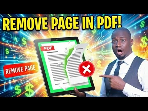 How To Remove A Page From A PDF
