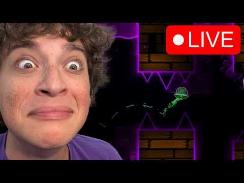 🔴I BEAT GHOST TEMPLE!🔴REACTION TIME NOW🔴GEOMETRY DASHING🔴