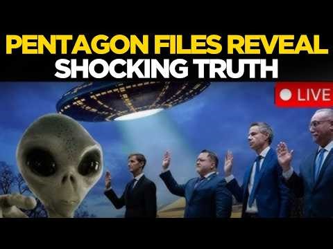 UFO Hearing LIVE | Whistleblowers SHOCK At Congress Hearing As New Alien Bodies Discovered | News
