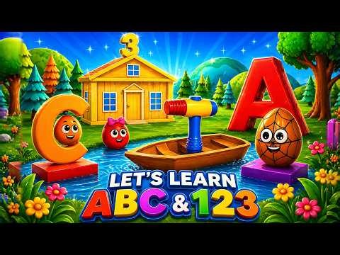 Learn Numbers 1 to 10 for Kids | Fun Boat & Surprise Egg Counting Game