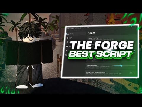 The Forge Script Roblox KEYLESS Pastebin, No Key, Auto Mine & MORE NO BAN OP DUPE
