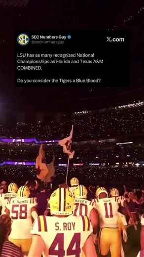 Is LSU a College Football Blue Blood? 🐯🏆