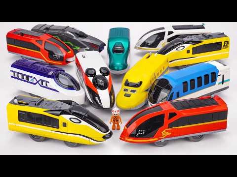 Kato N Scale E5 E6 Yellow Doctor Shinkansen Train Unboxing | Model Train Collection