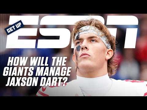 Should the Giants MOVE ON from Jaxson Dart⁉️ + Analyzing top QBs in 2026 NFL Draft | Get Up