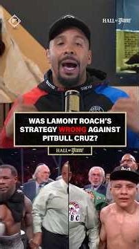 “I never saw Lamont Roach have an issue with the Cruz matchup, in fact I saw him excited about it.”