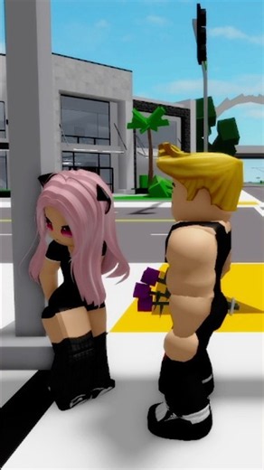 He Left Her, But Then...😈🔥 #roblox #robloxshorts #brookhaven