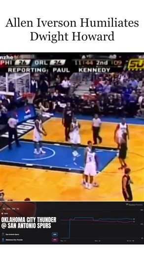 Allen Iverson Shot Nearly Hit The Ceiling😳😅