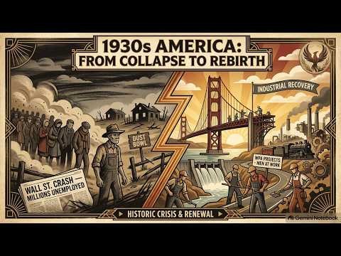 1930s America Frıom Collapse to Rebirth