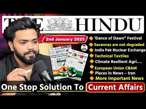 The Hindu Newspaper Analysis Today | 2 January 2026 | The Hindu News Analysis |Daily Current Affairs