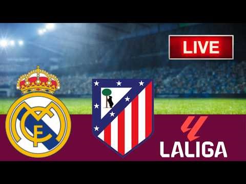 LIVE Real Madrid vs Atletico Madrid | LaLiga 2026 - Video Game Simulation