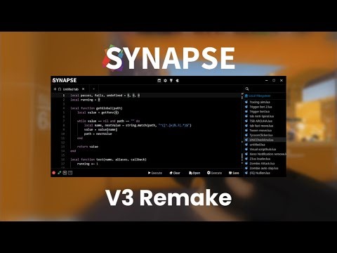 *New* Free Executor remake *Synapse X 3.0* Showcase! | 92% unc