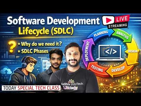 🔴 LIVE: Software Development Life cycle (SDLC) Explained 🚀 | Kaashiv Infotech Software Engineering