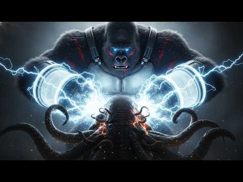 kongs artificial lightning tesla coils vs octopus alien