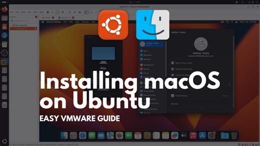 How to Install macOS on Ubuntu: 7 Easy Step VMware Guide | macOS Ventura - TechRechard