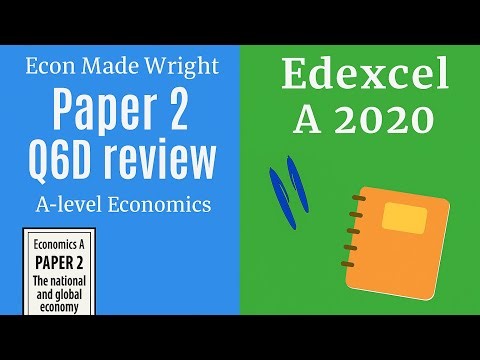 Edexcel A - 2020, Economics Paper 2, Q6D review