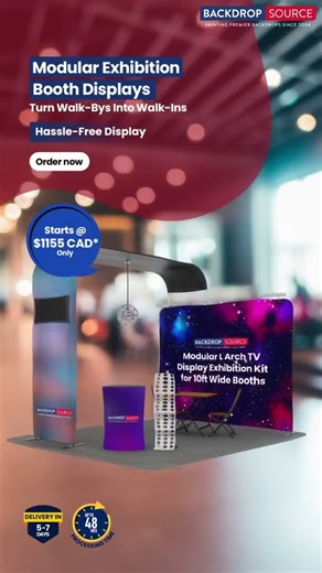 Display Solutions for Trade Shows & Events | Backdropsource Canada