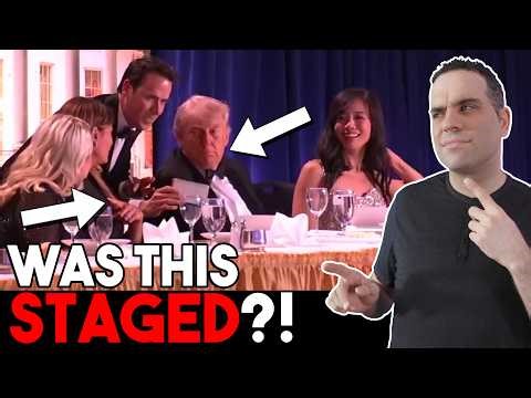 Was This Staged? The Truth about Trump's Correspondents' Dinner. Body Language Analyst Reacts.