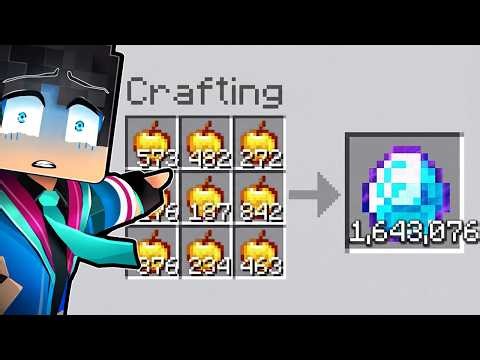 バグりすぎてクラフトアイテムが全てランダムになった世界【 マイクラ / マインクラフト 】