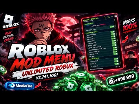 ROBLOX MOD MENU V2.741.1062 ✅ Unlimited Robux | Roblox Mod Apk | Roblox Mod Menu Apk