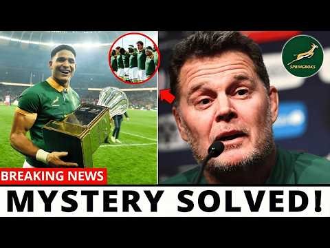 🚨It's official! No One Expected This from Sacha! SA RUGBY GOES WILD | SPRINGBOOKS NEWS