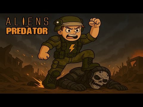 Aliens vs Predator - Marine Level 5 | Crush the Clankers!