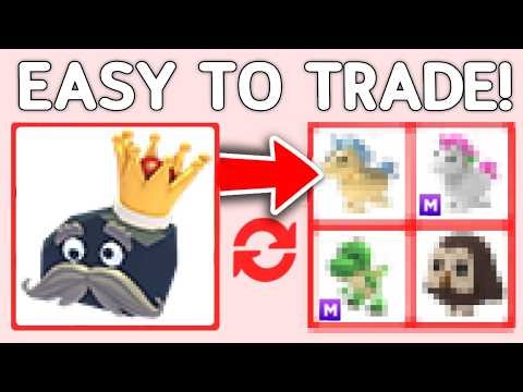 Trading OLD KING COAL In Adopt Me! Christmas Admin Abuse Pet